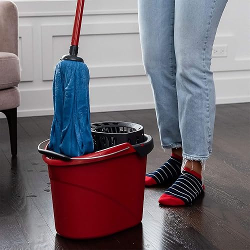 Vileda Cloth Mop, Trapeador de Microfibra Premium, Ultra Absorbente para Limpieza del Hogar