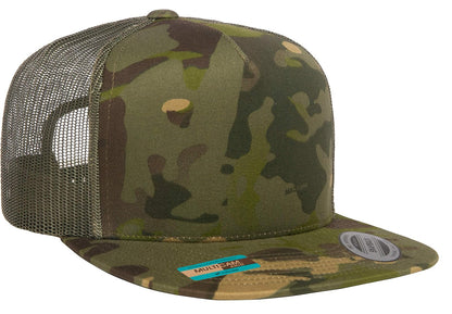Flexfit - Gorra de Camionero para Hombre, Talla única, Color Negro, Negro -, One Size