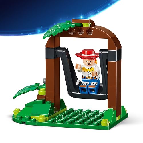 LEGO | Disney y Pixar Toy Story 5 Rancho Ecuestre de Blaze – Set de Construcción de Juguetes – Juego con Caballeriza Construible, Woody y Jessie para Niñas y Niños – 43304