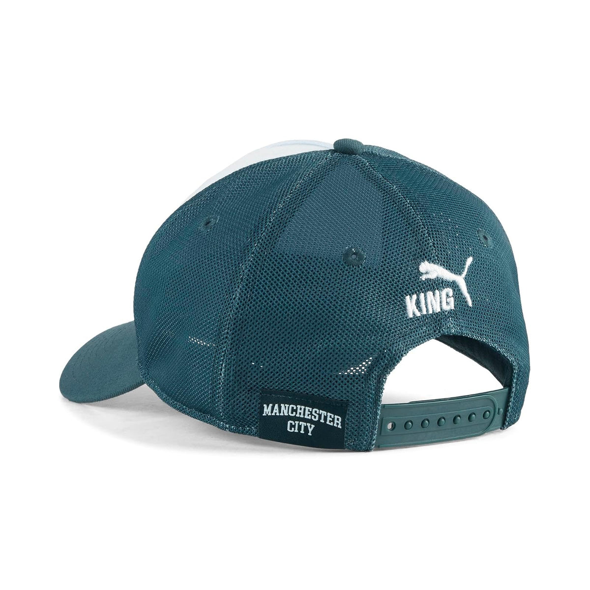 PUMA, Gorra Trucker MCFC King, Unisex, Verde, Talla INT