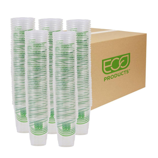 Eco-Products, Inc Vasos para bebidas frías, Productos verdes, Transparente, 7 ounce cold cup