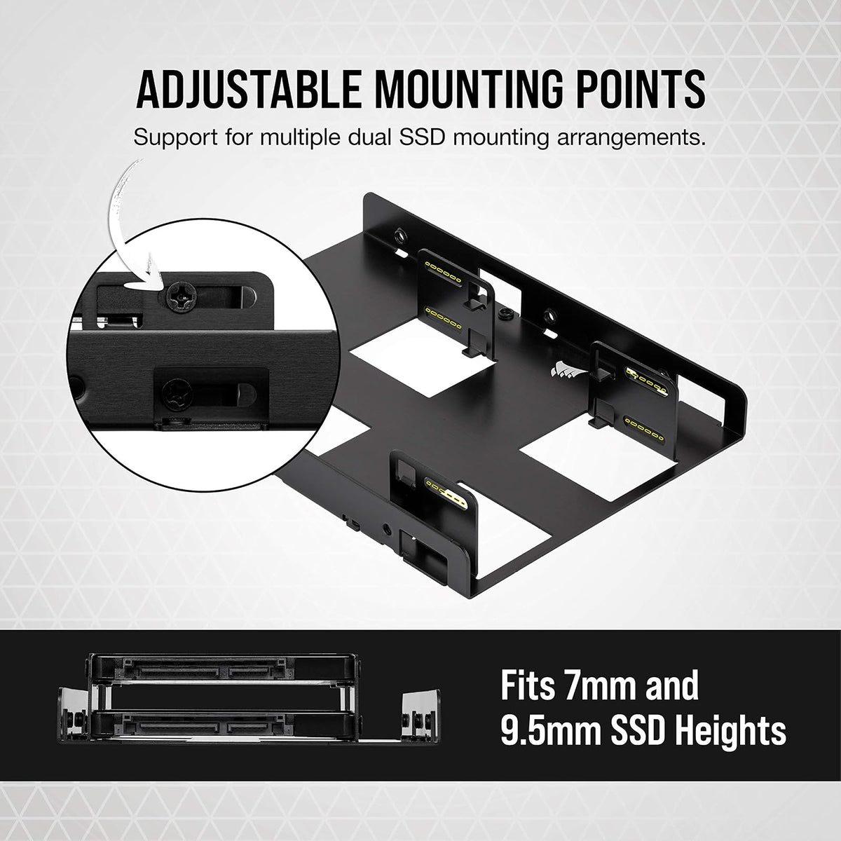 Corsair Dual SSD Mounting Bracket 3.5" CSSD-BRKT2