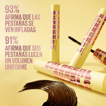 Maybelline Colossal Bubble Máscara de Pestañas, Volumen 24H, WTP, 10 ml