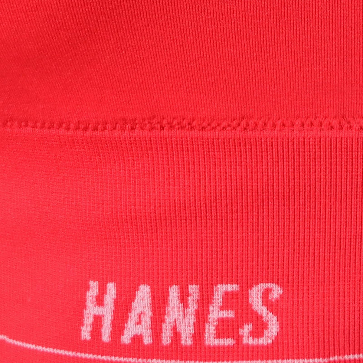 Hanes Hanes - Moves Bralette sin Costuras Escote en triangulo, Paquete de 2 Glimmer Red Bra Mujer