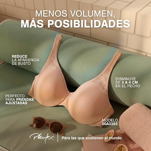Playtex Playplus Bra Minimizer de Copas Moldeadas