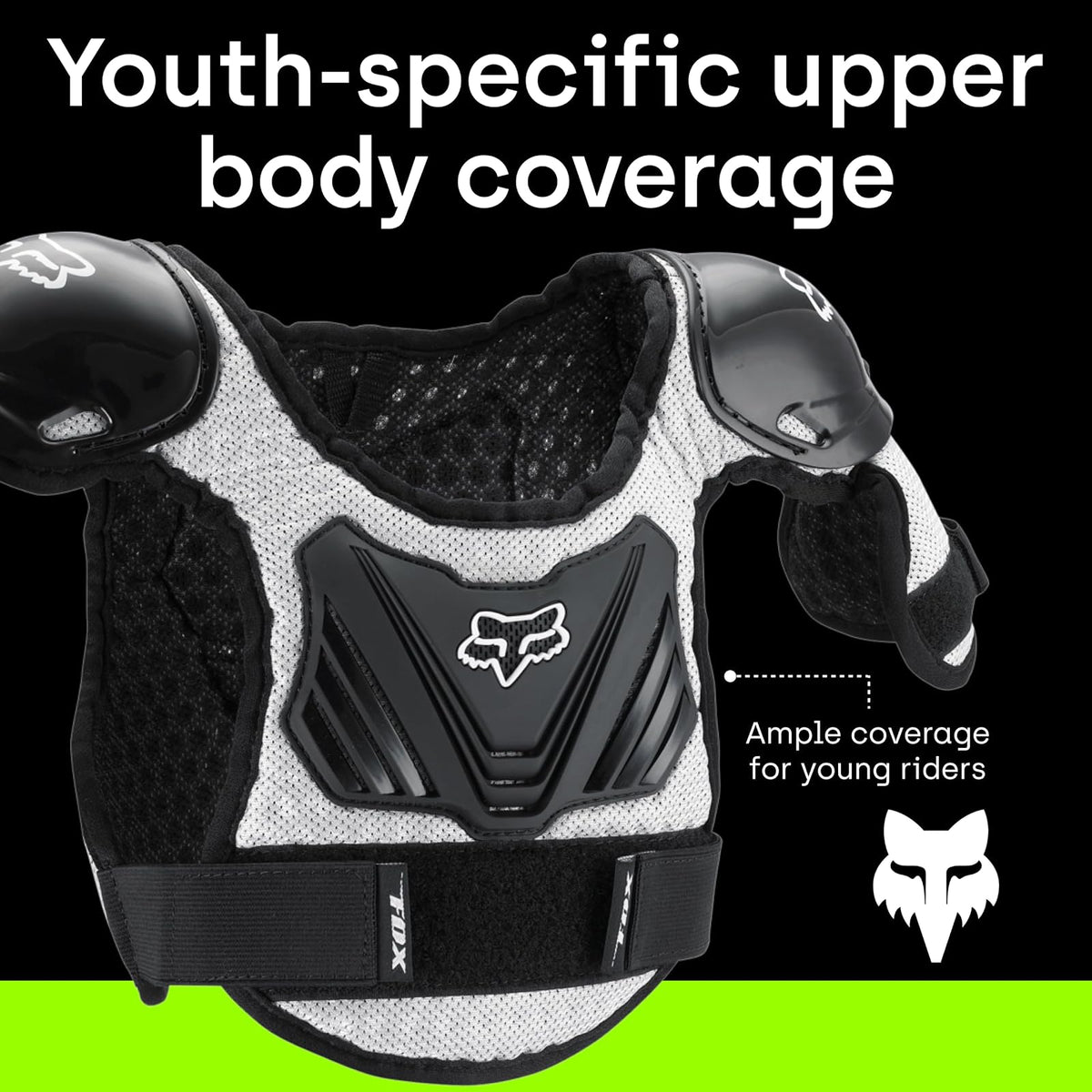 Fox Racing Youth Peewee Titan - Deflector de Motocross