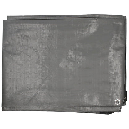 Surtek LR2X3 Lona de polietileno reforzada color gris 2 x 3 m