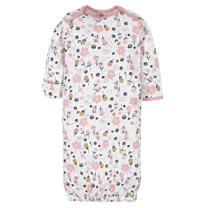 Gerber Baby Boy and Girls 4-Pack Sleeper Gown Camisón bebés Unisex