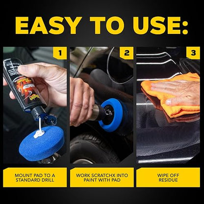 Meguiar's Kit para Remover Rayones Localizados, Negro, G190200