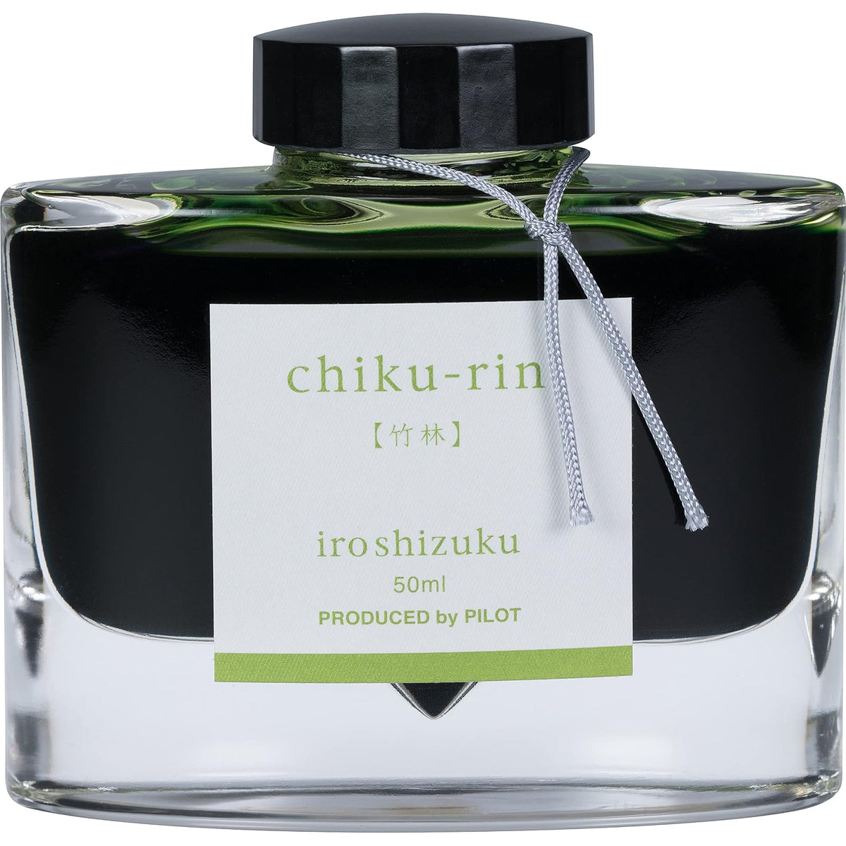 Pilot Iroshizuku Tinta para Pluma Fuente 50 ml, Colores Japoneses - Verde (Chiku-Rin)