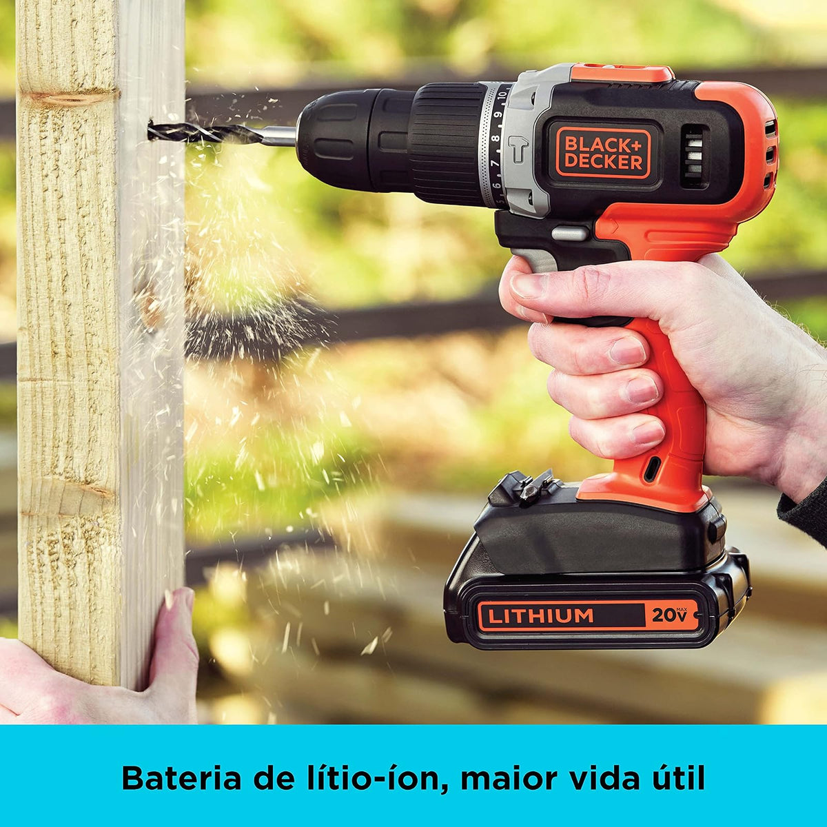 BLACK+DECKER Batería Portátil de Ion de Litio, 20V Máx., 1.5Ah, LD120BAT