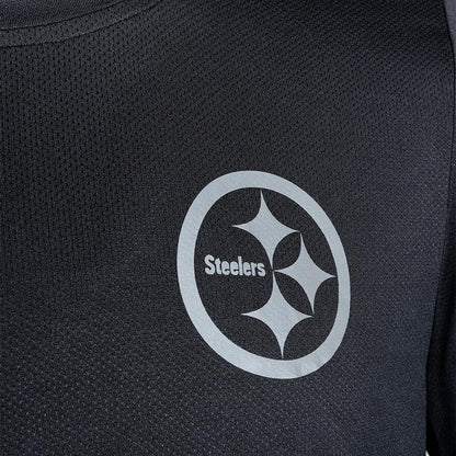 NFL Playera Deportiva Pittsburgh Steelers Negro para Hombre