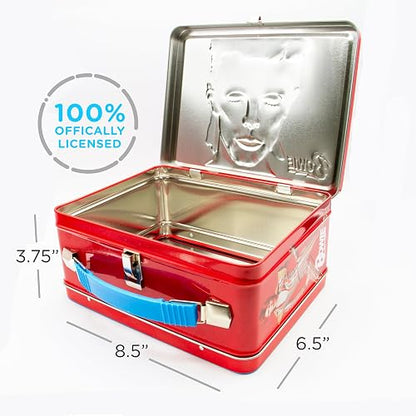 AQUARIUS David Bowie Aladdin Sane Fun Box - Caja de almacenamiento resistente con mango de plástico y cubierta frontal en relieve, producto oficial y regalo coleccionable