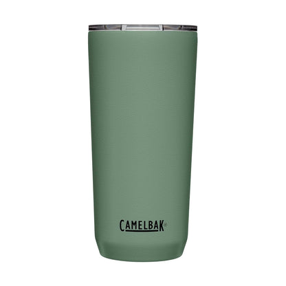 CamelBak - Products Vaso de acero inoxidable con aislamiento Horizon, 300 ml, color musgo - Verde fluorescente, NOTA - Liso