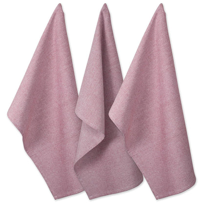 DII Mantel Rectangular de Chambray, 152 x 213 cm, Rojo Granero - Chambray Barn Red - Paños de cocina