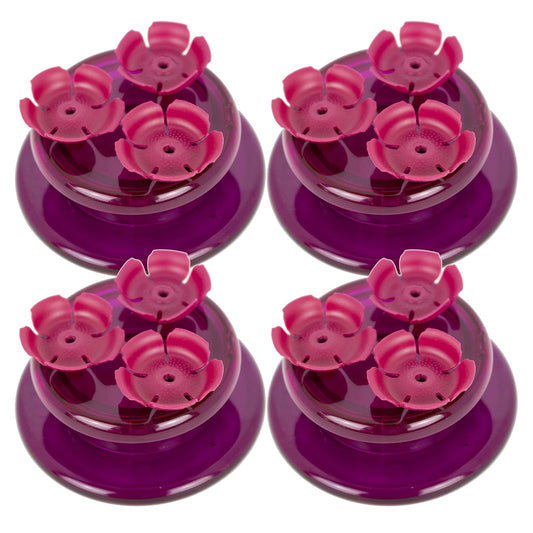 Perky-Pet 9100 - Alimentador de colibrí de Mano y Mesa, Paquete de 4