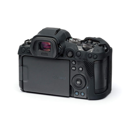 EasyCover - Funda de Silicona para cámara - Protección para su cámara Canon R5/R6/R6 II (Negro)