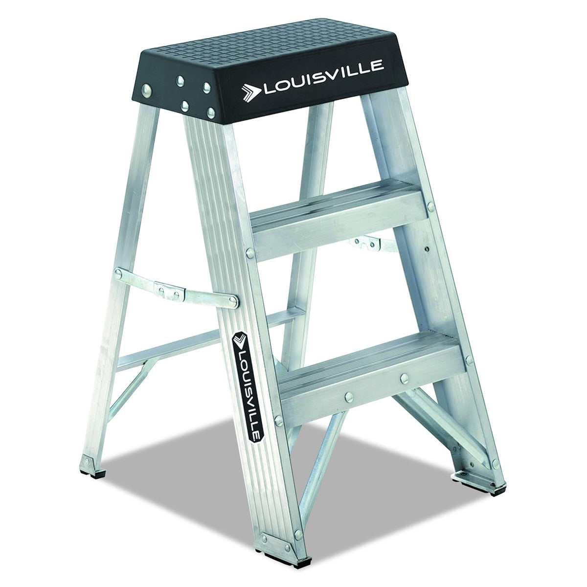Louisville Ladder AS3002 300-Pound Duty Rating Aluminum Stepladder, 2-Foot - 61 cm
