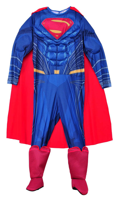 Rubie's - Costume Co. Disfraz de Superman Deluxe para hombre, como se muestra, estándar