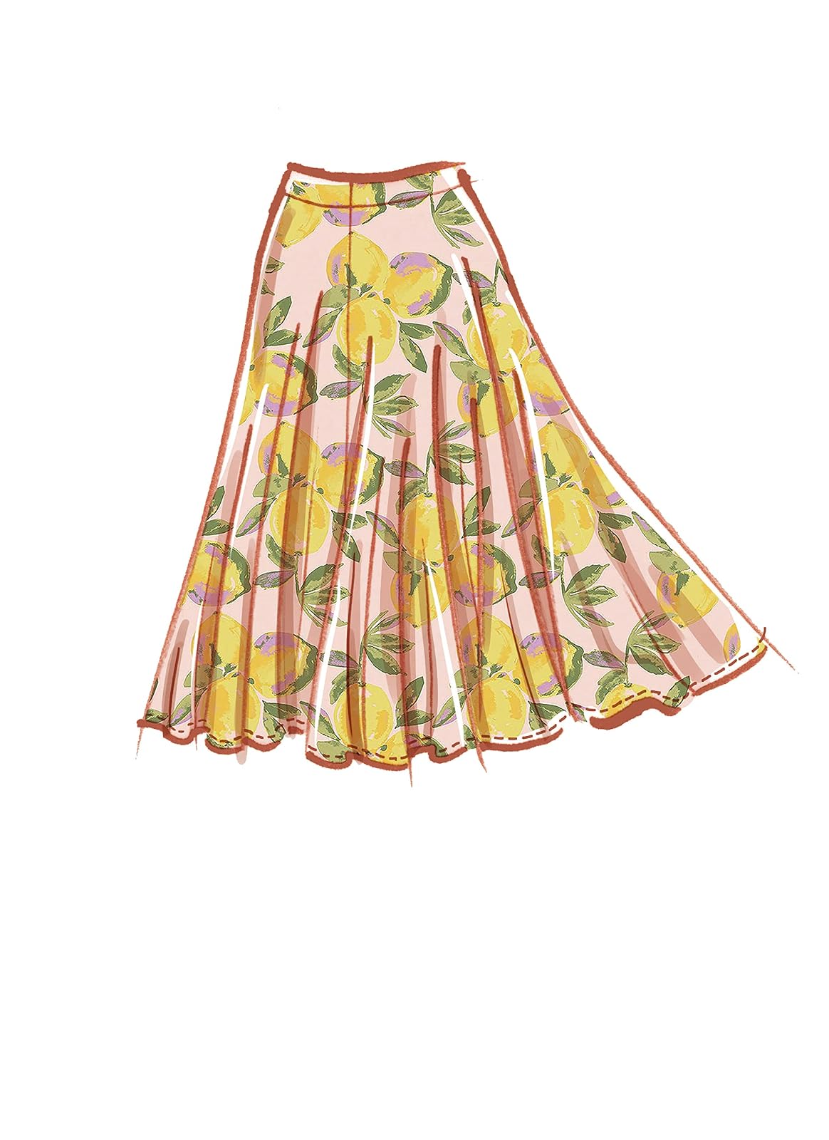 McCall's Kit de patrones de costura para falda/pantalones, Y (XS-M), multicolor, 2 piezas