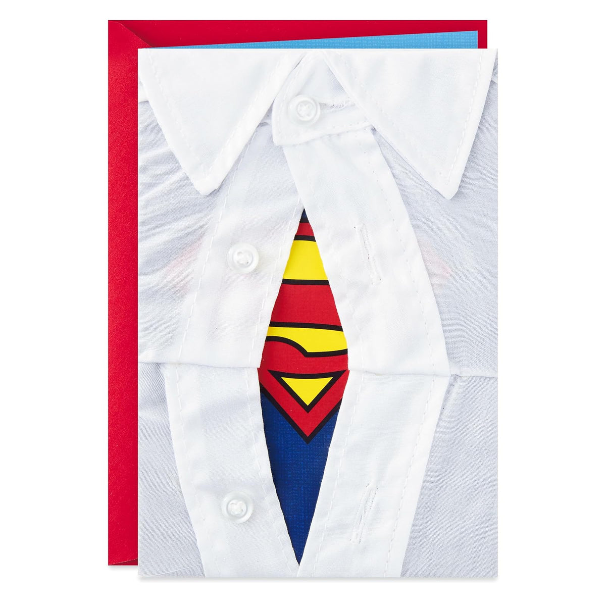 Tarjeta de Cumpleaños Hallmark con Sobre - Superman Silhouette