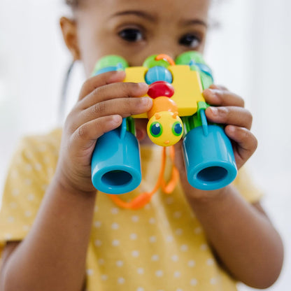 Melissa & Doug Sunny Patch Giddy Buggy Binoculares De Insecto • 4 X 25 Potencia De Ampliación, Juguete Imaginativo