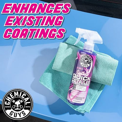 Chemical Guys Detallador Sintético Rápido, Detallador Polímero Extremadamente Resbaladizo, Ideal para Automóviles, Camiones, Todoterrenos, Motocicletas, Autocaravanas y Más, 3,79 L