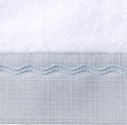 Avanti Linens - Toalla de Mano, Toalla de algodón Suave y Absorbente (colección Caicos, Blanco óptico), 30 x 16 Pulgadas