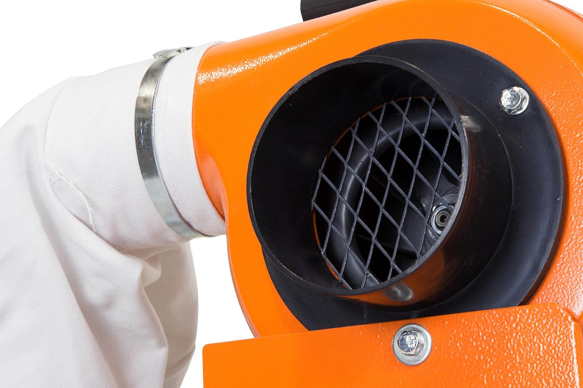 WEN - Colector de Polvo para carpintería, Motor de 5.7 amperios con Bolsa de 12 galones, Base móvil y Soporte de Pared Opcional (DC3401)