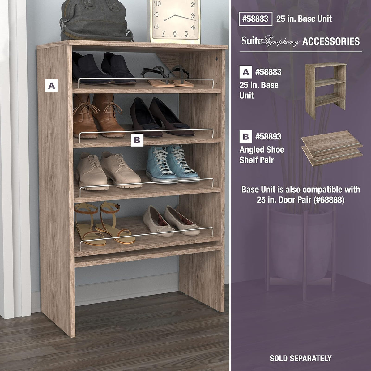 ClosetMaid 8895 Torre SuiteSymphony Kit de Arranque