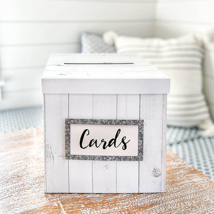 Kate Aspen - 28469NA Kate Aspen Rustic Wood Gift Card Box, One Size