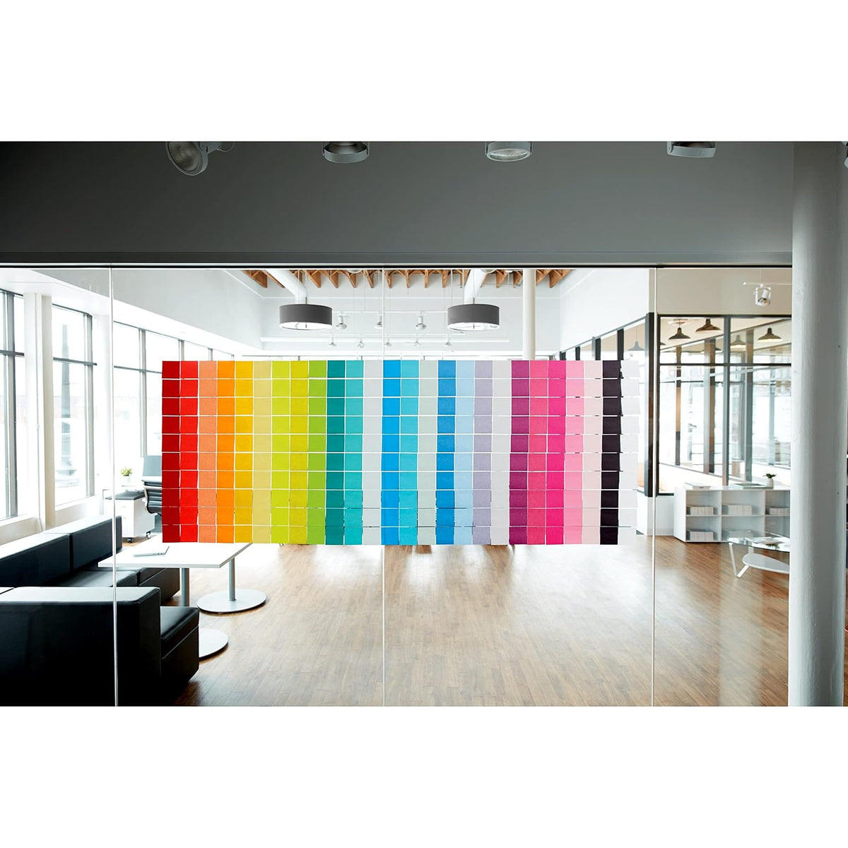 Post-it Super Sticky Notes Notas adhesivas, 7.6 x 7.6 cm, bloc de notas, azul (Mediterranean Blue), 5 Pads