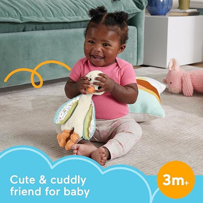 Fisher-Price Baby Juguete para Bebés Ganso Amoroso para bebés de 3 Meses en adelante