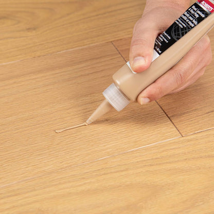 ROBERTS - Masilla de madera bronceada, laminada y vinilo de 3 onzas