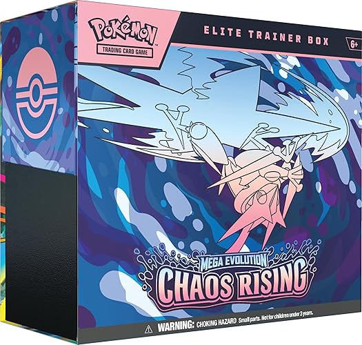 Pokémon TCG: Mega Evolution—Chaos Rising Elite Trainer Box, 1 Pieza