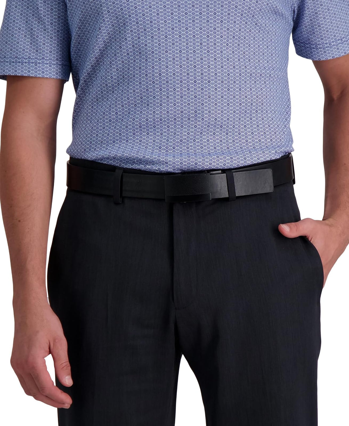 Kenneth Cole Cinturón de ajuste perfecto ajustable. Cinturón para Hombre