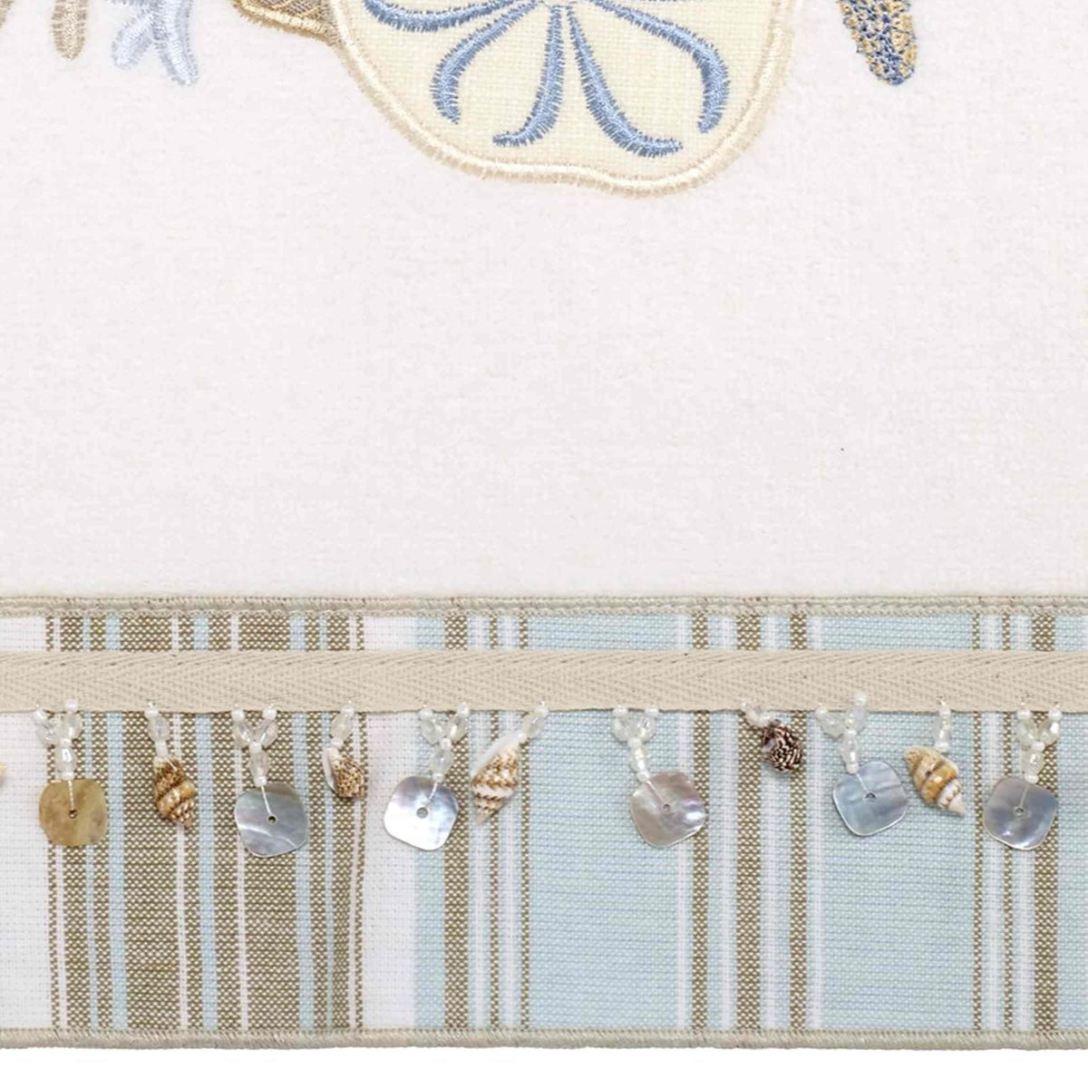 Avanti Linens by The Sea Toalla de Manos, Blanco, Toalla de baño, 1 | 100% algodón, suave y absorbente, felpa de felpa, de secado rápido, lavable a máquina, esencial para el baño diario