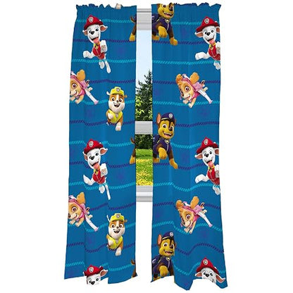 Franco Juego de Cortinas de Ventana para habitación de niños, 82 x 84 Pulgadas, Patrulla Canina