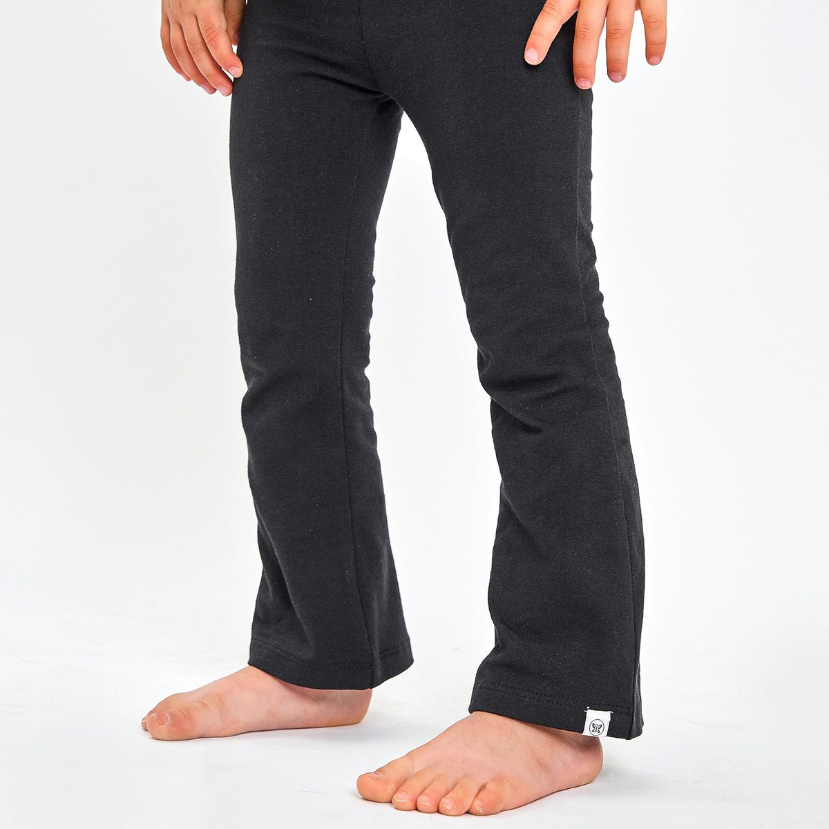 HonestBaby Paquete de 3 Pantalones Acampanados Pantalones Niñas