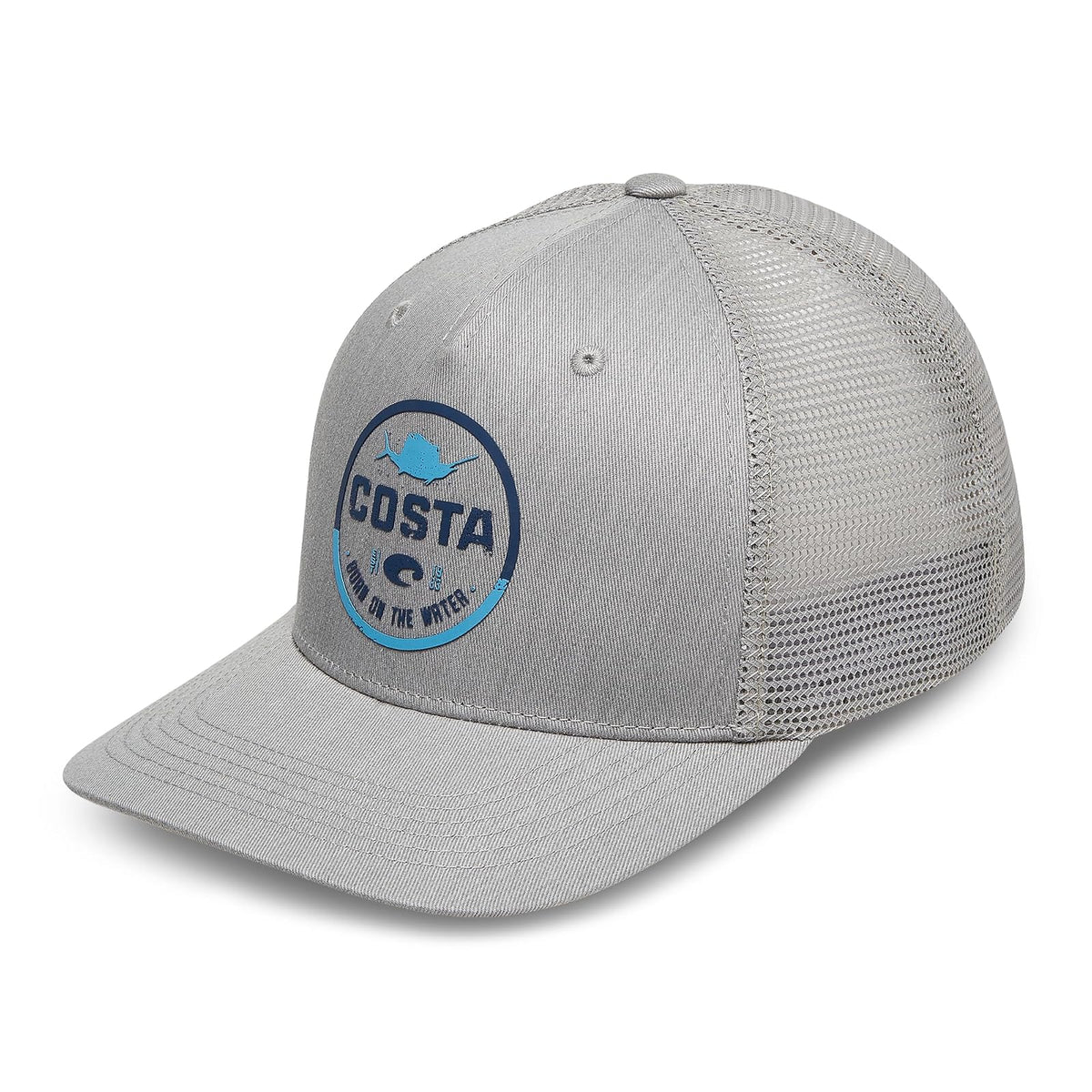 Costa del Mar Insignia Trucker Hat Gorra de béisbol Unisex Adulto - Talla Única - Gris vela