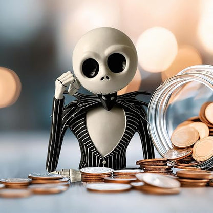 Nightmare Before Christmas Jack Bust Bank