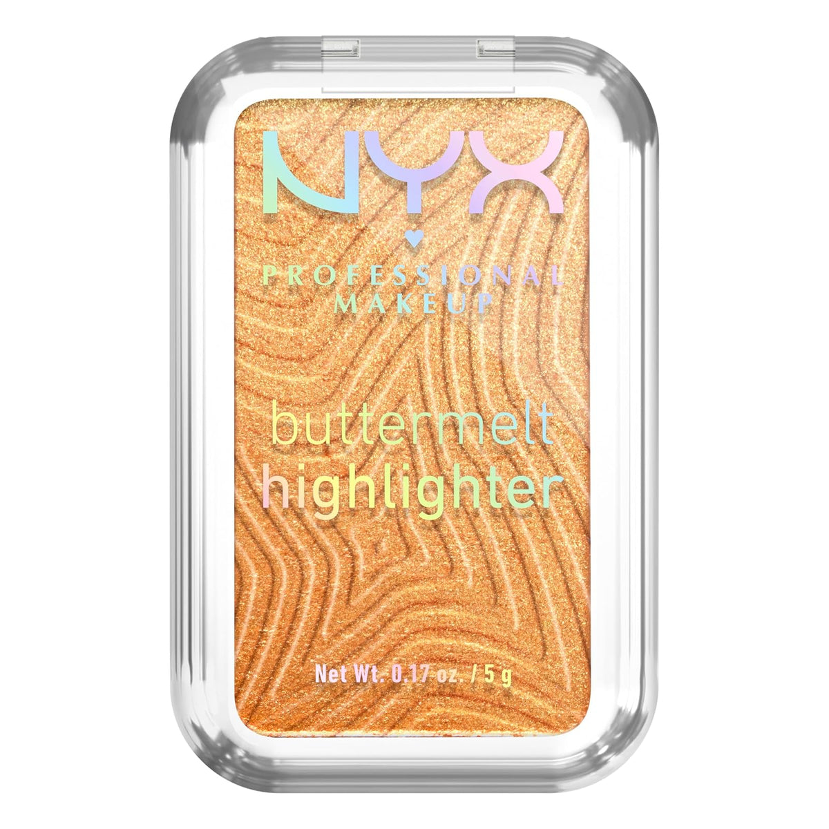 NYX Buttermelt Iluminador Cremoso Acabado Brillante 12 Horas - Butta Bling (naranja)