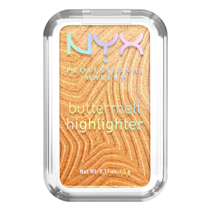 NYX Buttermelt Iluminador Cremoso Acabado Brillante 12 Horas - Butta Bling (naranja)