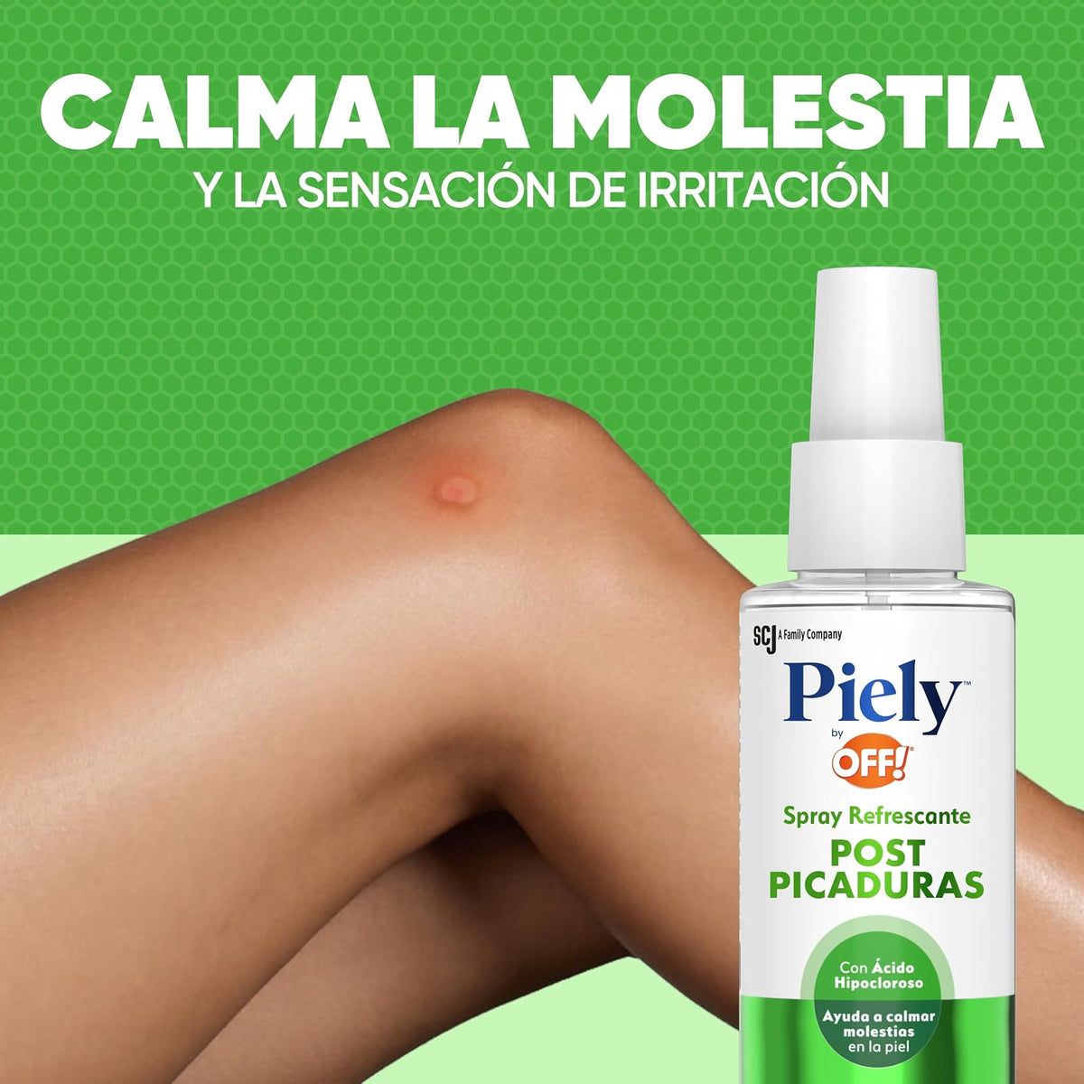 Afterbite Spray Refrescante Post Picaduras Piely by OFF! 100ml