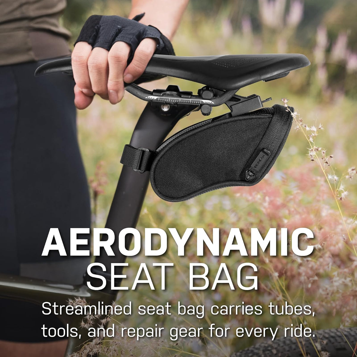 Topeak Aero Wedge Pack, w/ Fixer F11, Micro