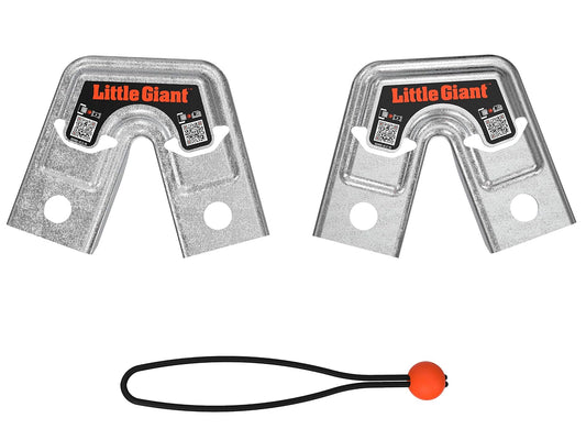 Little Giant Ladders, Soportes de Caballete, Accesorio de Escalera, Aluminio, se Adapta a la mayoría de Modelos de múltiples Posiciones, (26999)