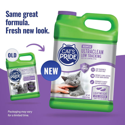 Cat'S Pride MAX Power UltraClean - Arena de bajo rastreo para Gatos de 15 Libras