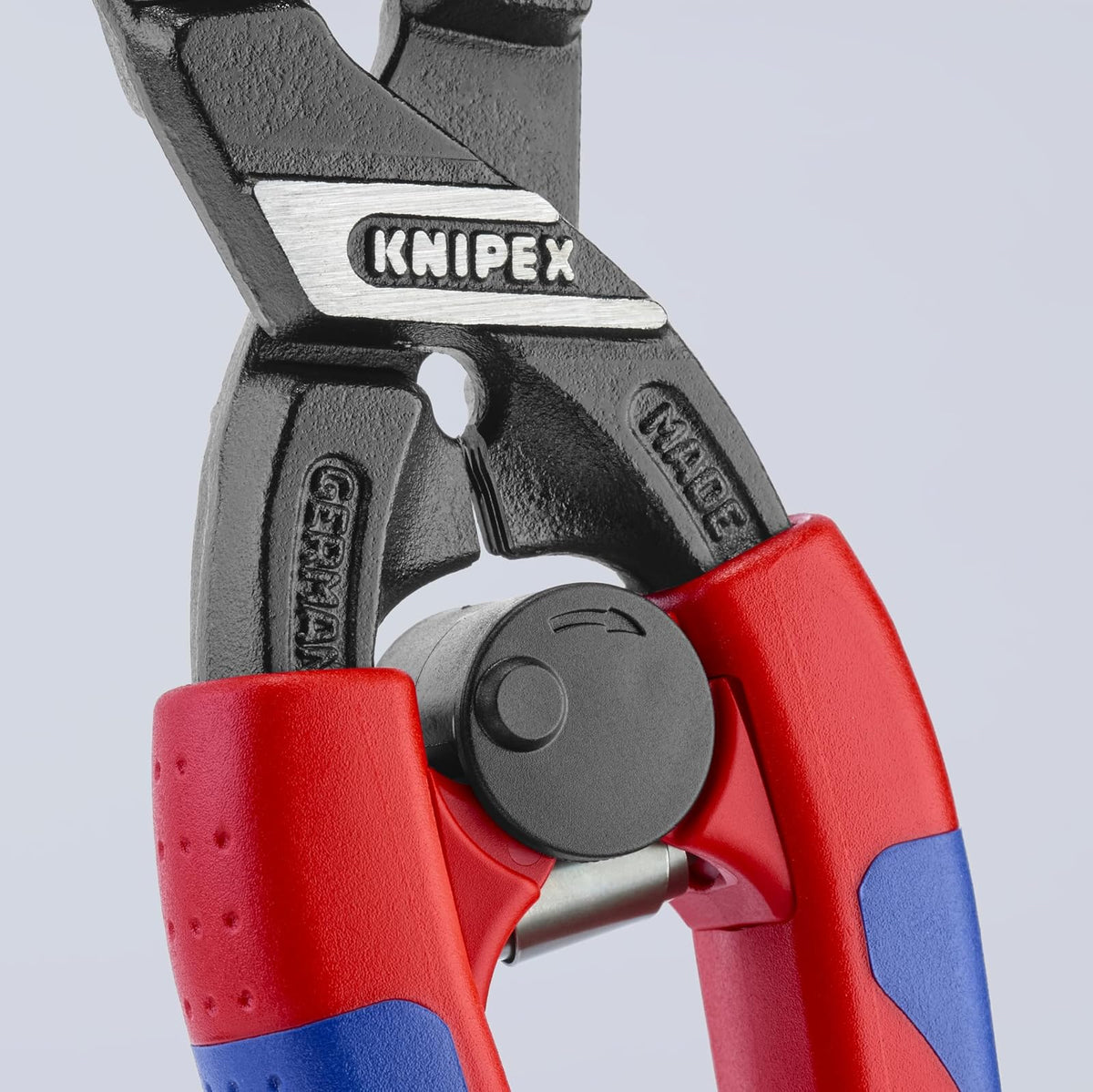 Knipex 71 12 200 SB Cobolt Corta-Alambres Compactos con Fundas Esbeltas en Dos Componentes, 200 mm, color negro