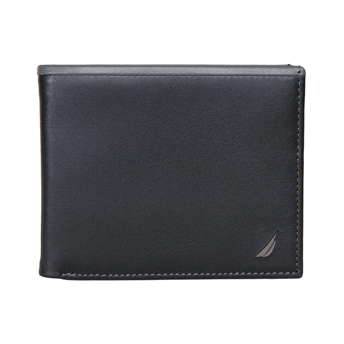 Nautica Pop Color Leather Bifold Wallet