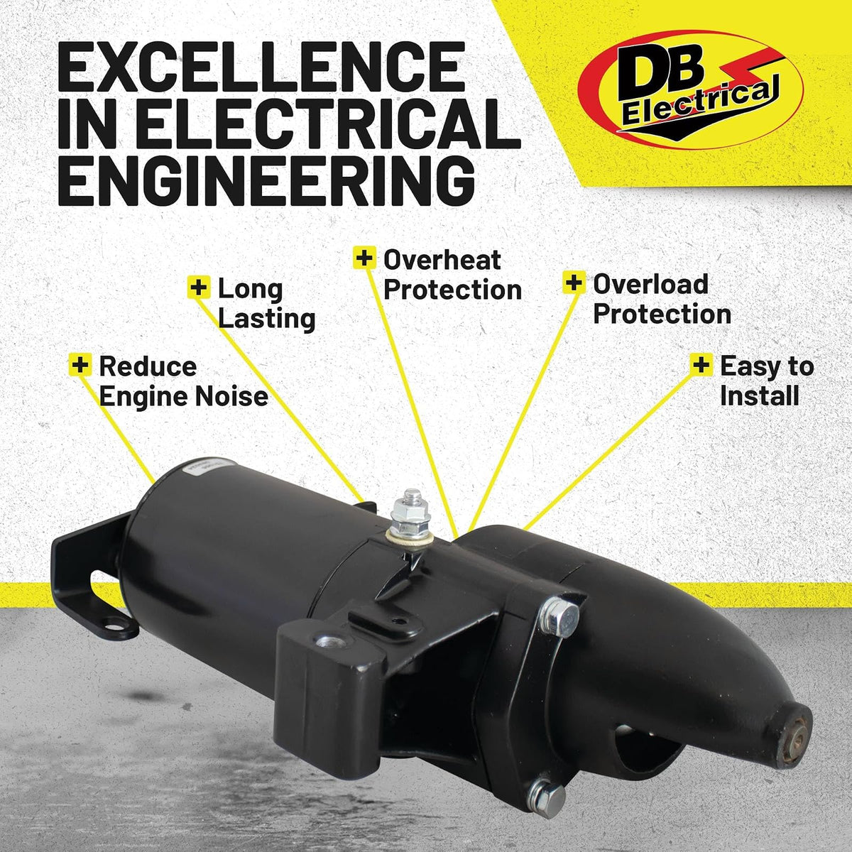 DB Electrical SAB0029 Starter For Omc Evinrude Johnson Marine 200 225 250 275 300 Hp,391511, 396235, 397023, 584799, 586289, 586411